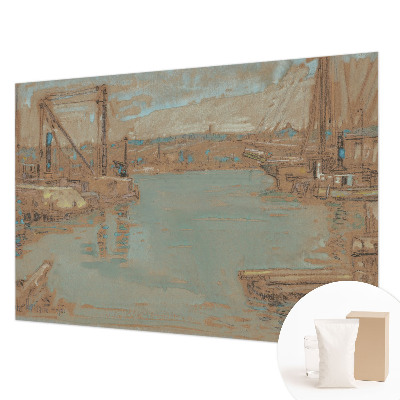 Tapet Udsigt over havnen