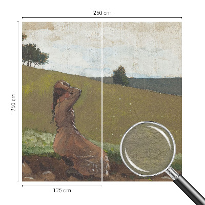 Fototapet børneværelse En stille scene