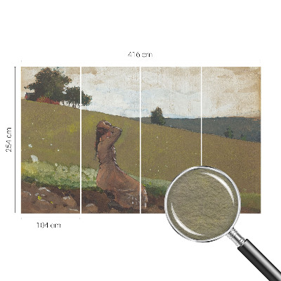 Fototapet børneværelse En stille scene