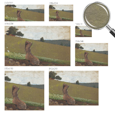 Fototapet børneværelse En stille scene