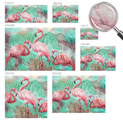 Fototapet til børn Eksotiske fugle