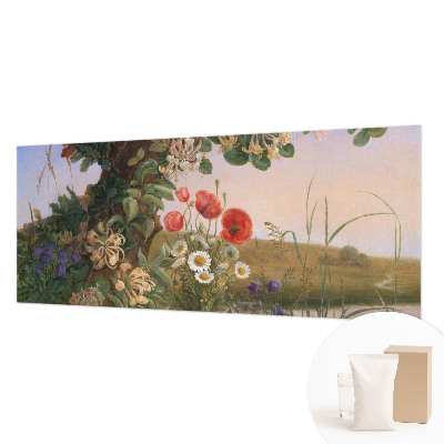 Fototapet på mål med blomsteridyl