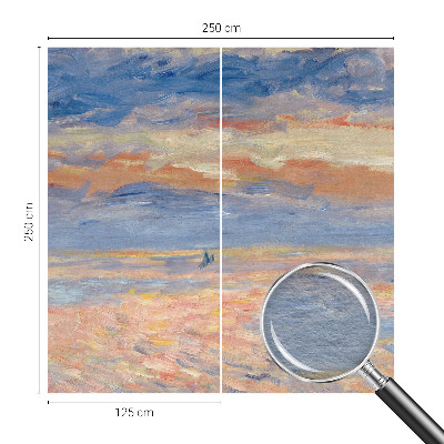 Stor fototapet Havlandskab