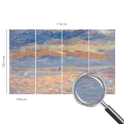 Stor fototapet Havlandskab