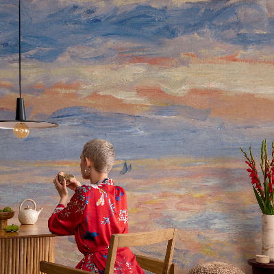 Stor fototapet Havlandskab