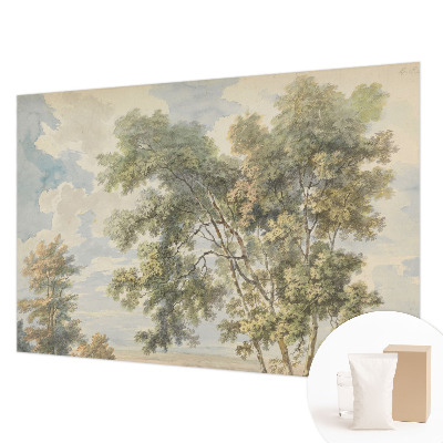 3D fototapet med romantisk naturmotiv