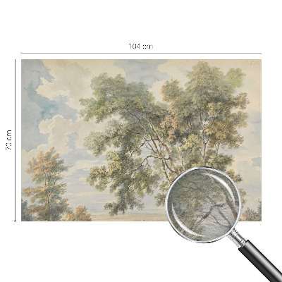 3D fototapet Romantisk natur