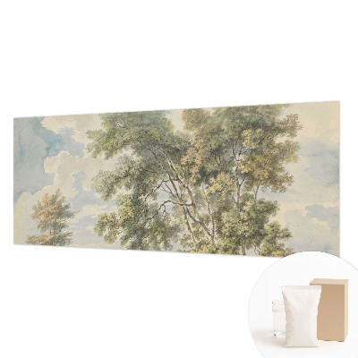 3D fototapet med romantisk naturmotiv