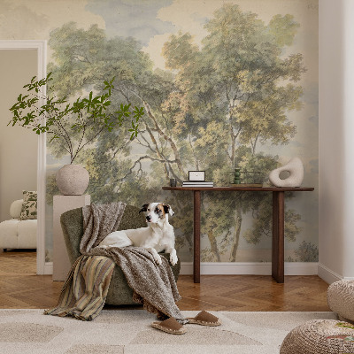 3D fototapet Romantisk natur