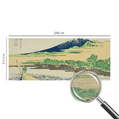 Fotostat med bjergpanorama
