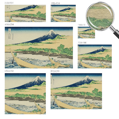 Fotostat Bjergpanorama