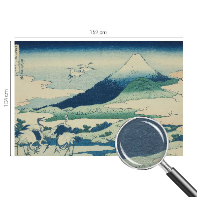 Vlies fototapet Kraner og bjerge