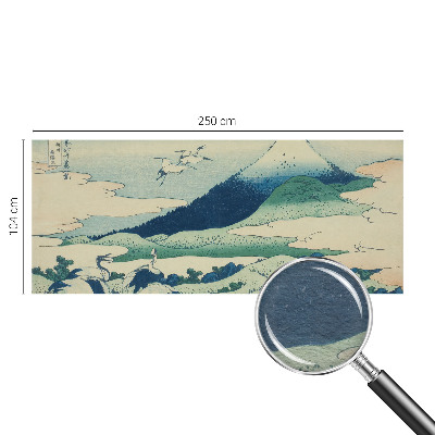 Vlies fototapet Kraner og bjerge