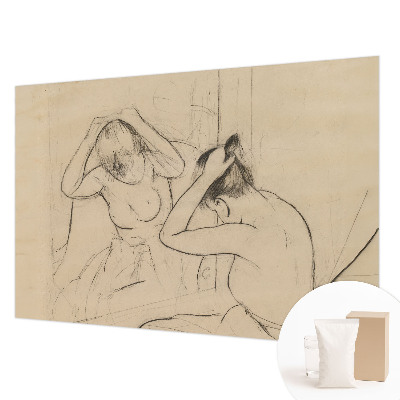 Tapet med et kunstnerisk og elegant motiv