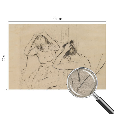 Tapet med et kunstnerisk og elegant motiv