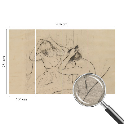 Tapet Kunstnerisk elegance