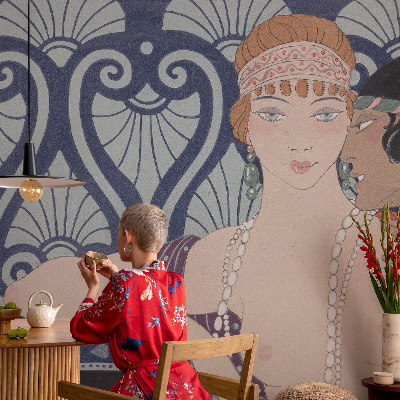 Fototapet stue Kunstnerisk par