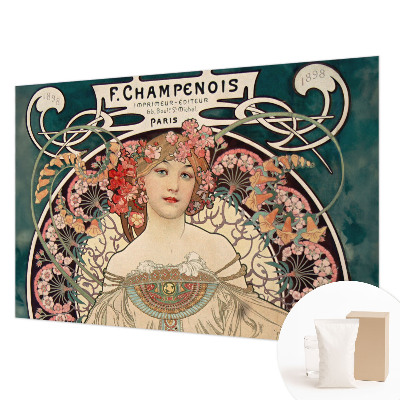 Fototapet soveværelse Blomstersymmetri