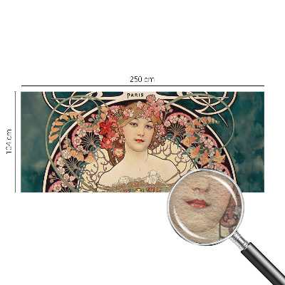 Fototapet soveværelse Blomstersymmetri