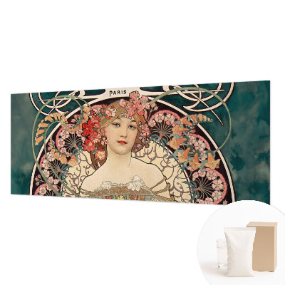 Fototapet soveværelse Blomstersymmetri