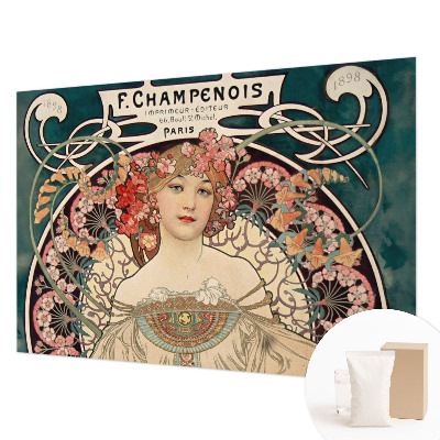 Fototapet soveværelse Blomstersymmetri