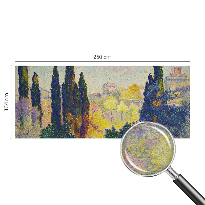 Fototapet børneværelse med impressionistiske landskaber