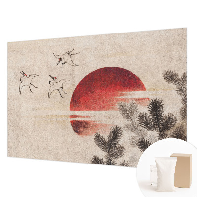 Fotovæg soveværelse Forest East