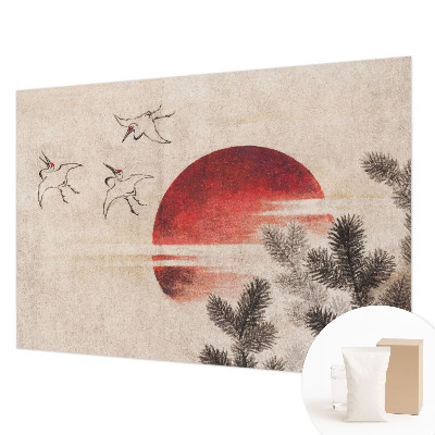 Fotovæg soveværelse Forest East