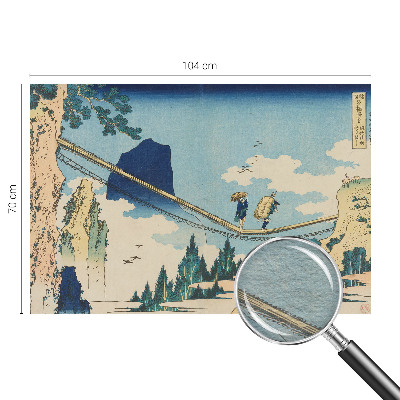 Fotovæg stue Bjergbro