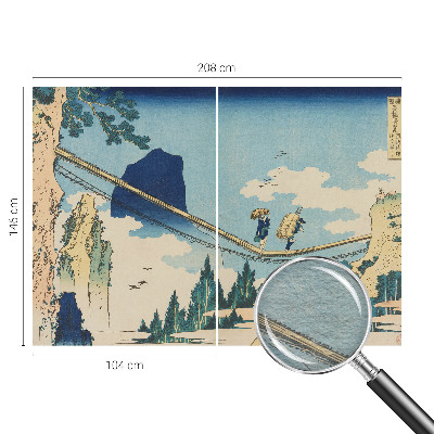 Fotovæg stue Bjergbro