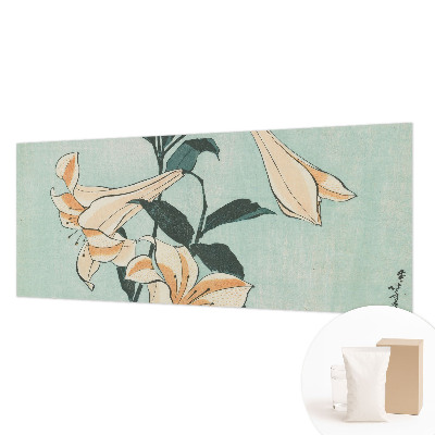 Fototapet efter mål Delikate liljer