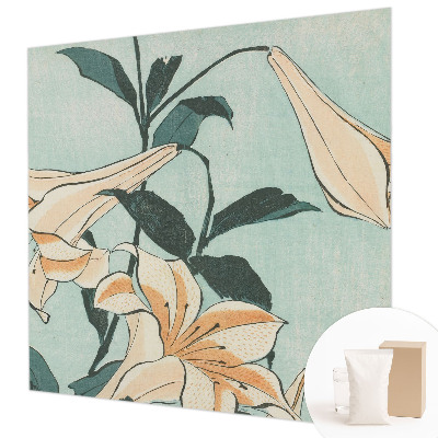 Fototapet efter mål Delikate liljer