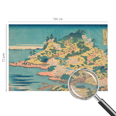 Høj kvalitet fototapet med motiv af et japansk landskab