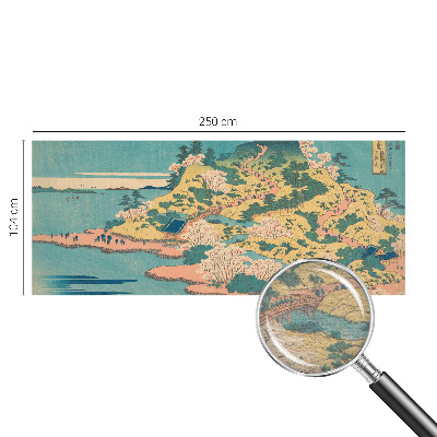 Høj kvalitet fototapet Japansk landskab