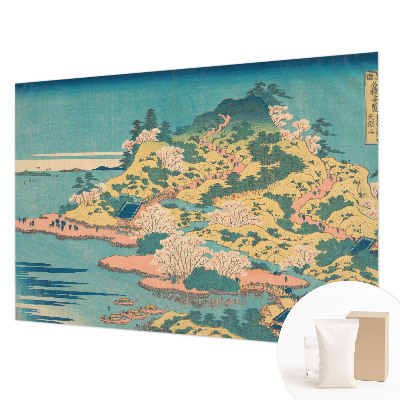 Høj kvalitet fototapet Japansk landskab