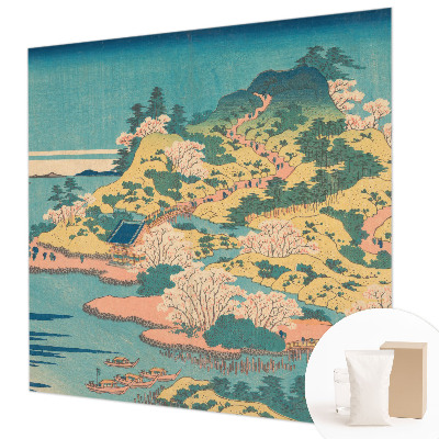 Høj kvalitet fototapet med motiv af et japansk landskab