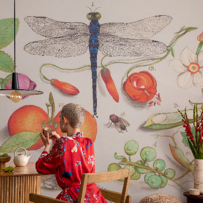 3D fototapet Naturillustration