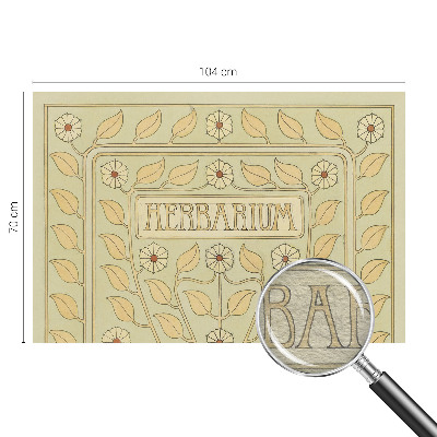 Foto tapet Plantepynt