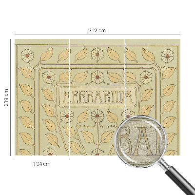 Foto tapet Plantepynt