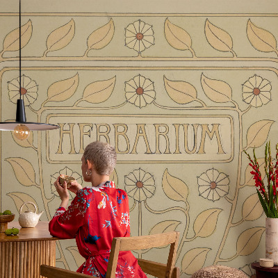 Foto tapet Plantepynt