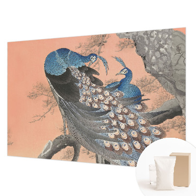 Fotovæg Påfugleagtig elegance