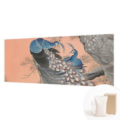 Fotovæg Påfugleagtig elegance