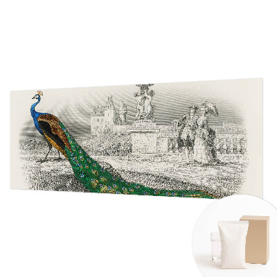 Tapet Farverige fjer