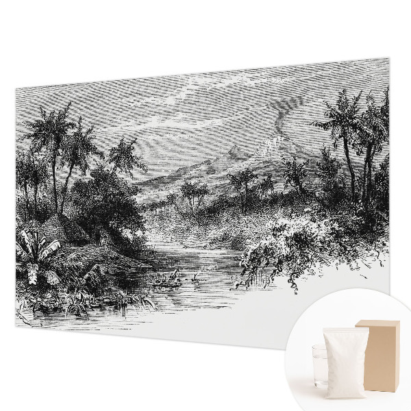 Tapet væg Eksotisk panorama