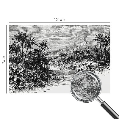 Tapet væg Eksotisk panorama