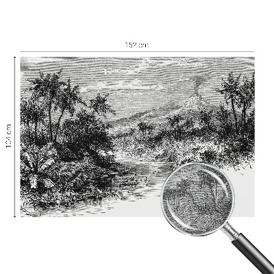 Tapet væg Eksotisk panorama