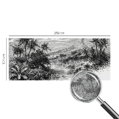 Tapet væg Eksotisk panorama