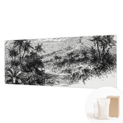 Tapet væg Eksotisk panorama