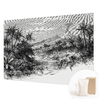 Tapet væg Eksotisk panorama