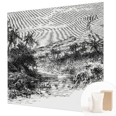 Tapet væg Eksotisk panorama